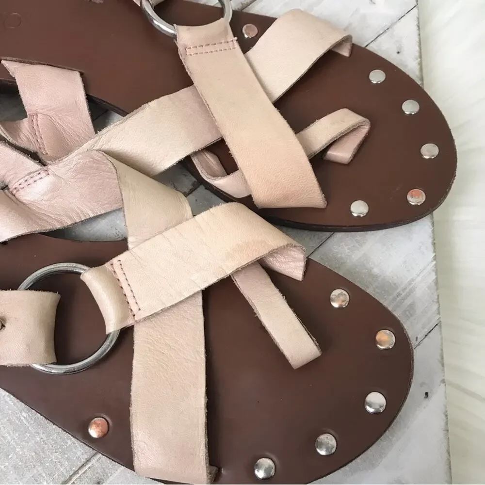 Inuovo Casual Criss Cross European Sandals Size 38